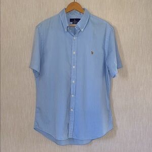 Ralph Lauren Men's Chambray Oxford Button Down Shirt